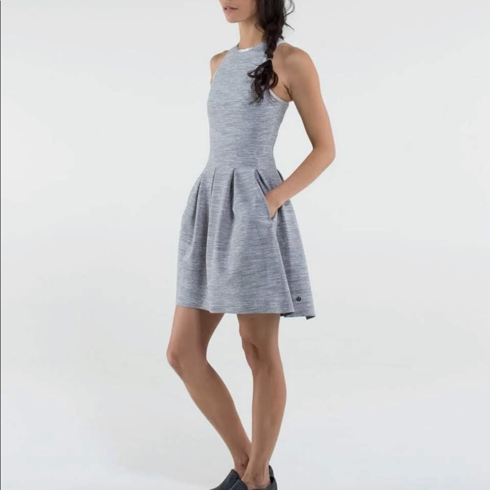 Lululemon Grey Here to There Dress (sz 4?)